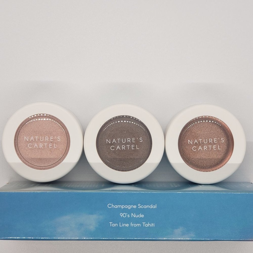 NATURE'S CARTEL-Cream Eyeshadow Trio